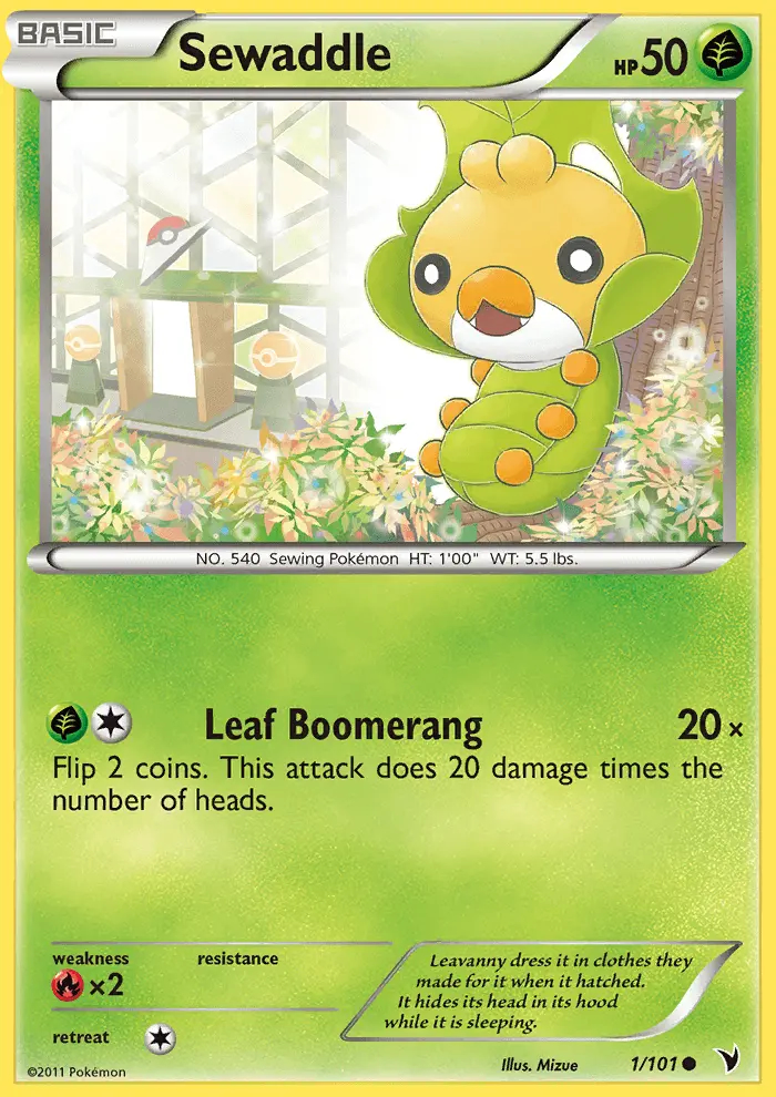 Image of the card Sewaddle