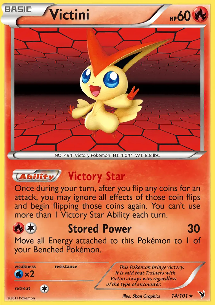 Image of the card Victini
