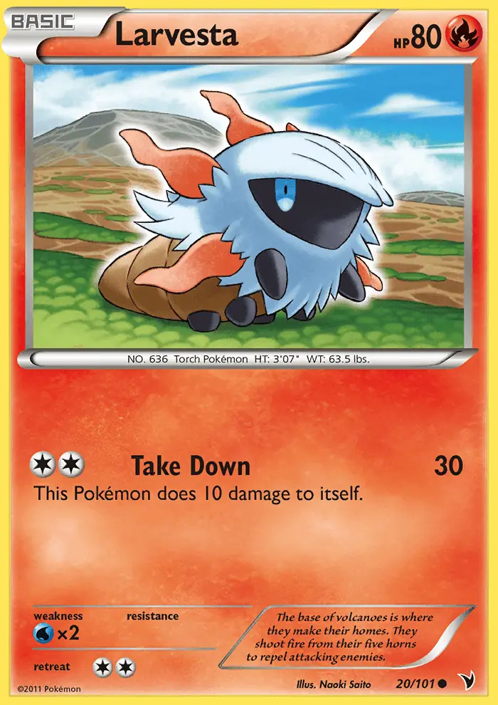 Image of the card Larvesta