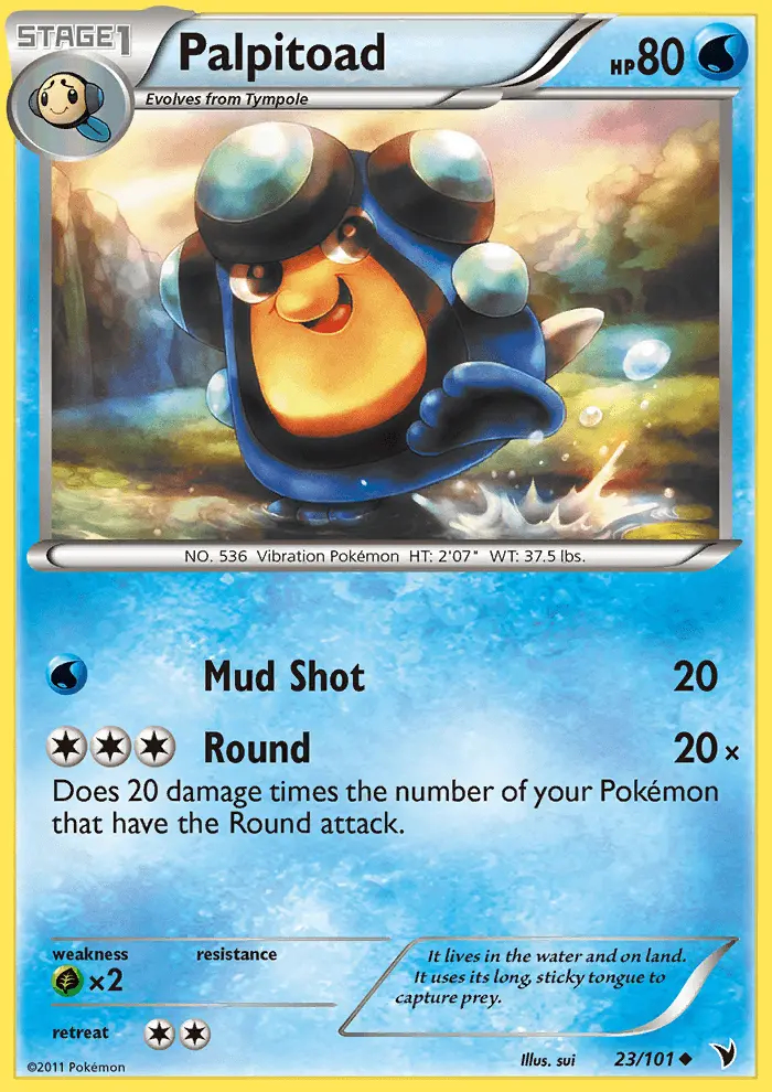 Image of the card Palpitoad