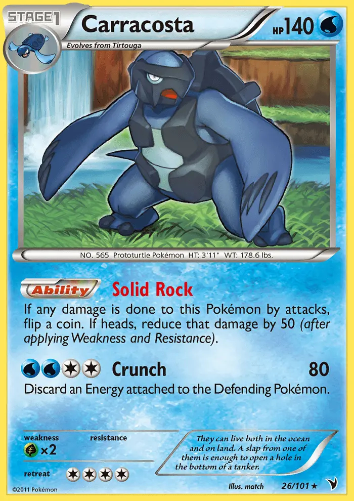 Image of the card Carracosta