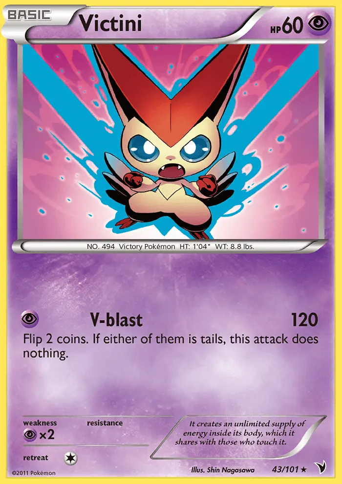 Image of the card Victini