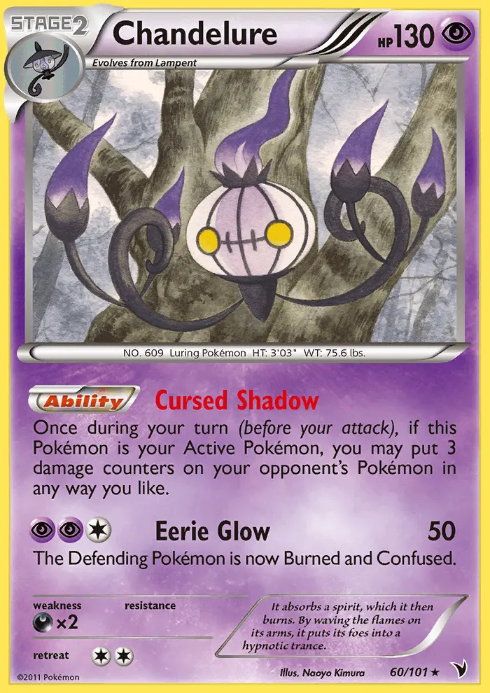 Image of the card Chandelure