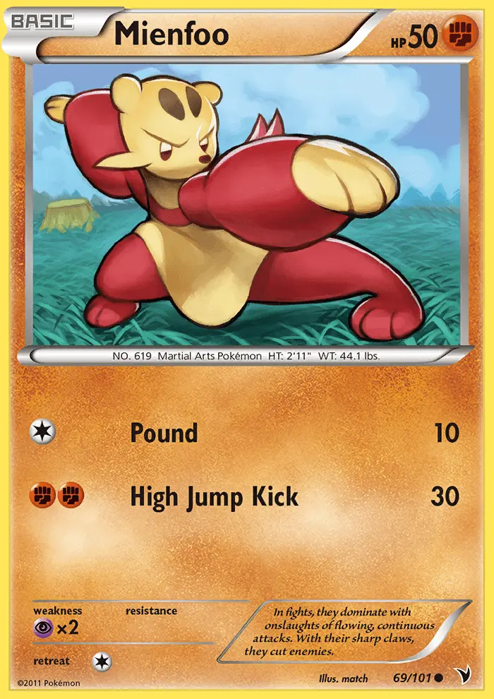 Image of the card Mienfoo