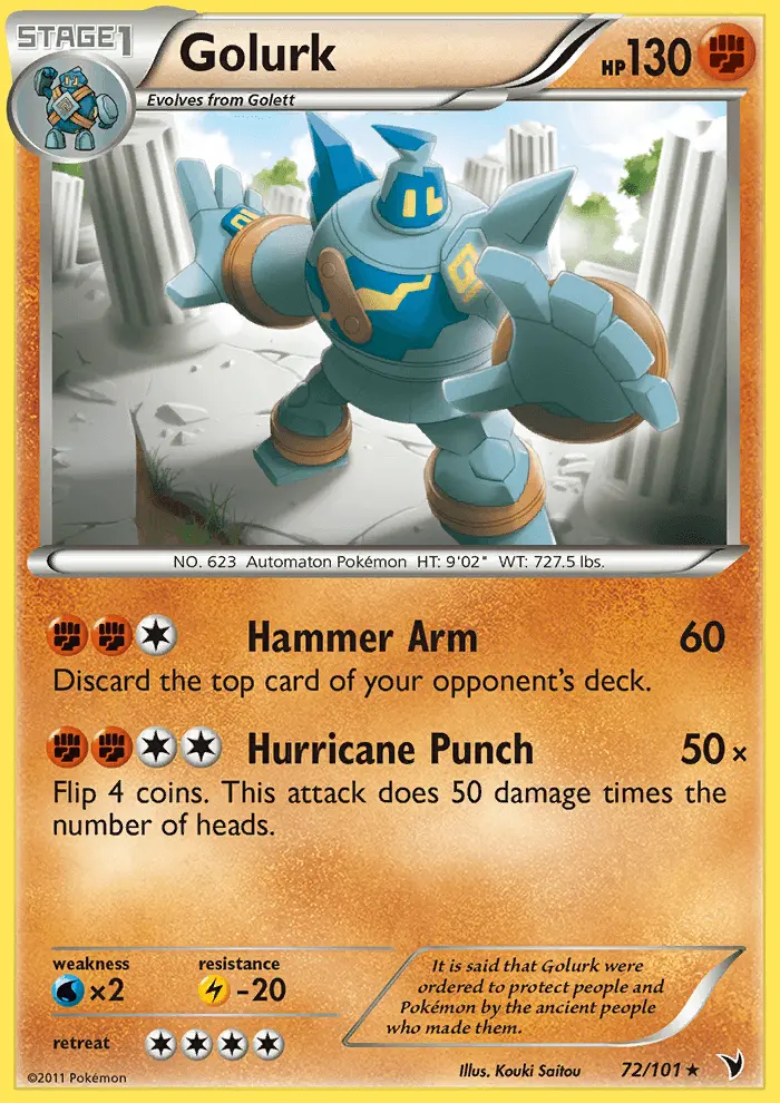 Image of the card Golurk