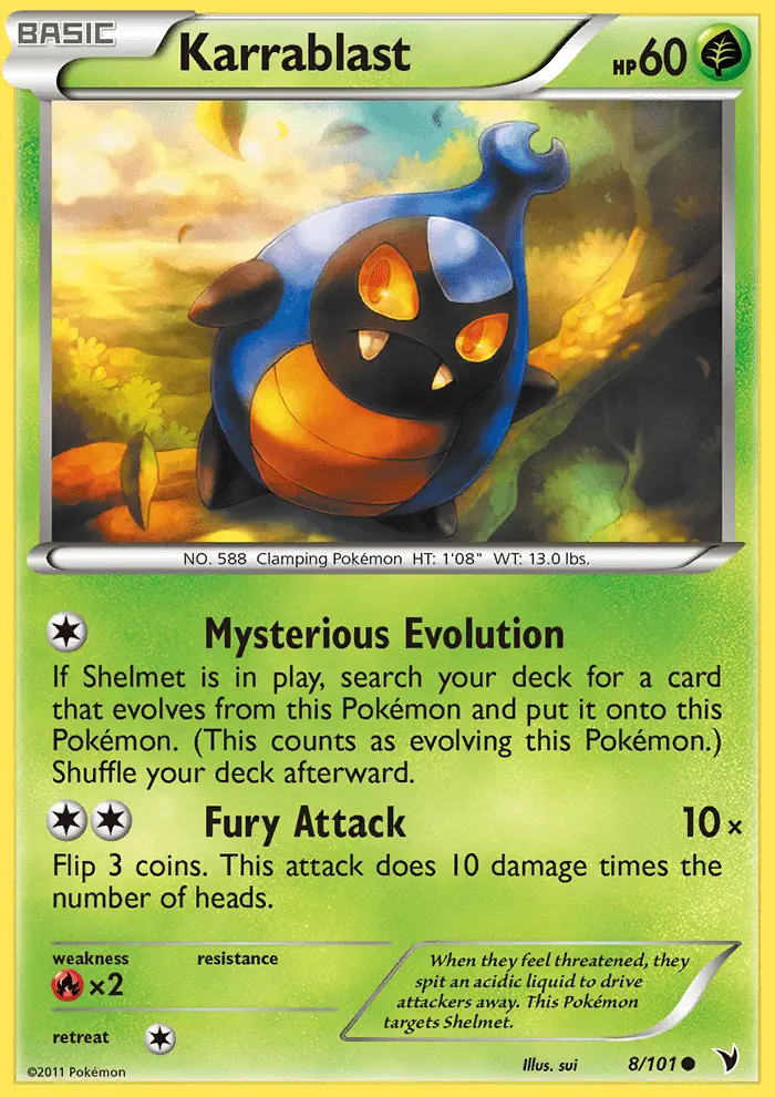 Image of the card Karrablast