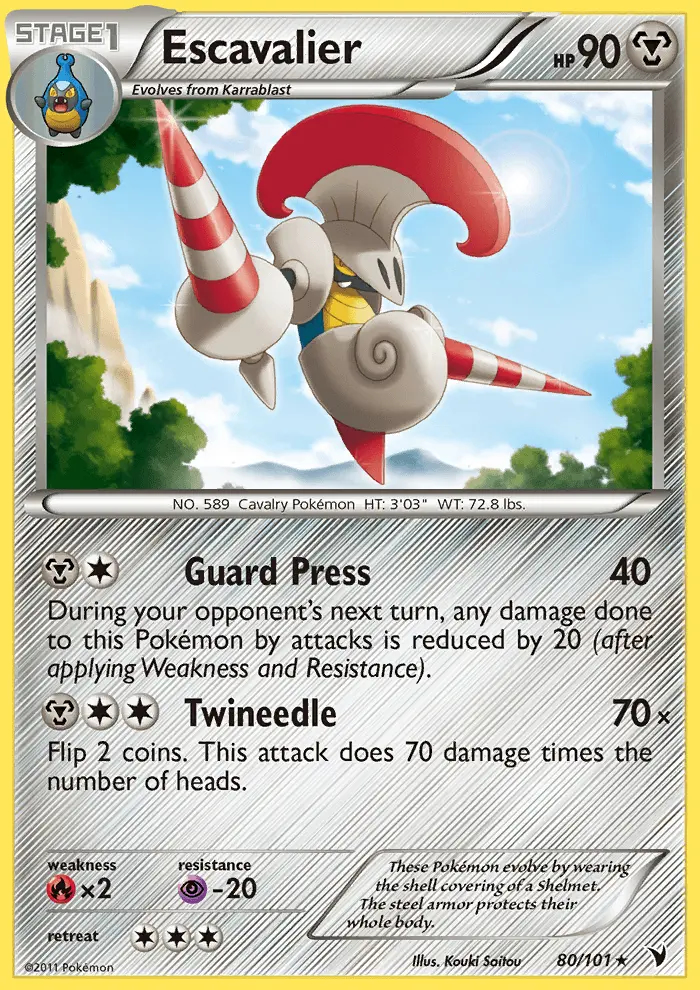 Image of the card Escavalier