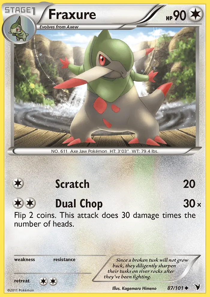 Image of the card Fraxure
