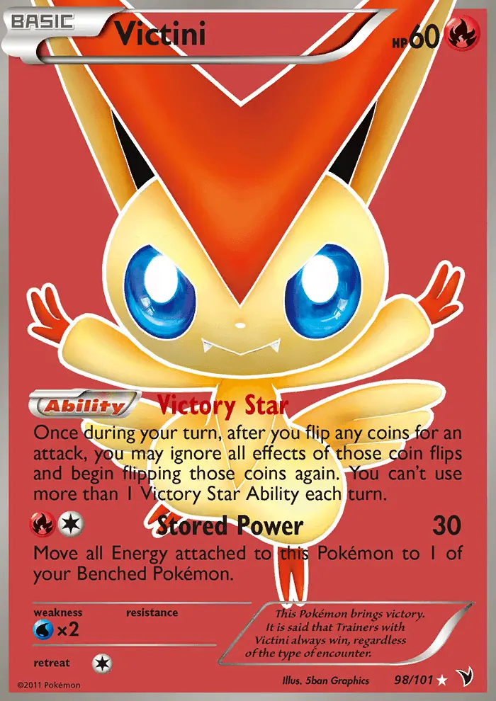 Image of the card Victini