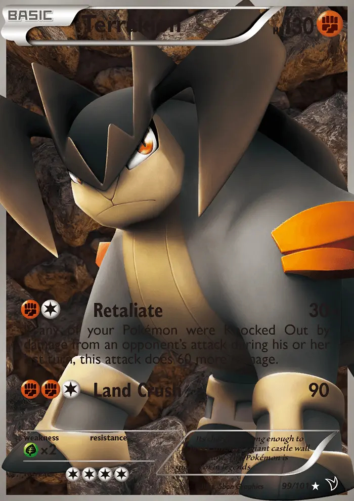 Image of the card Terrakion