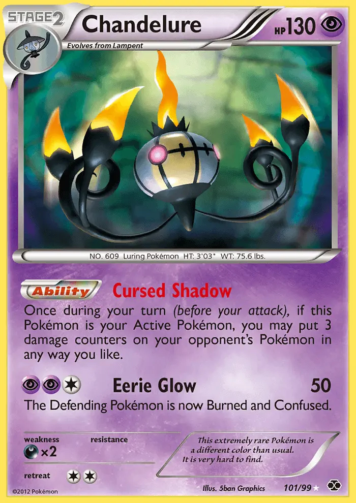 Image of the card Chandelure