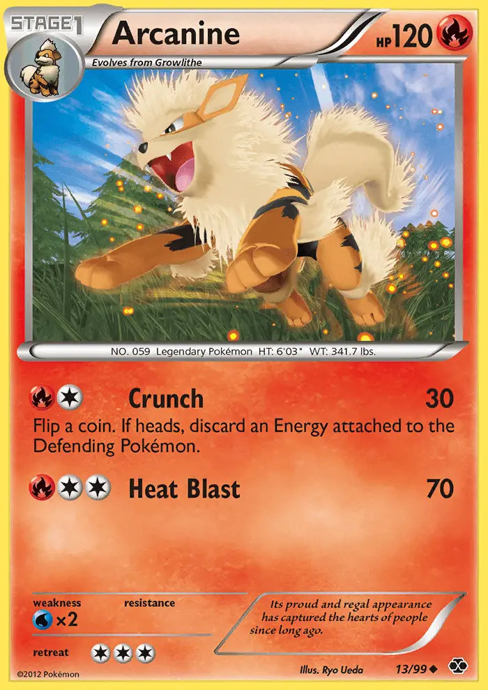 Image of the card Arcanine