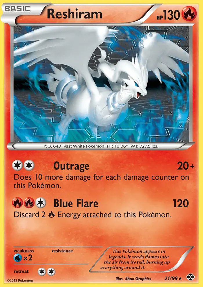Image of the card Reshiram
