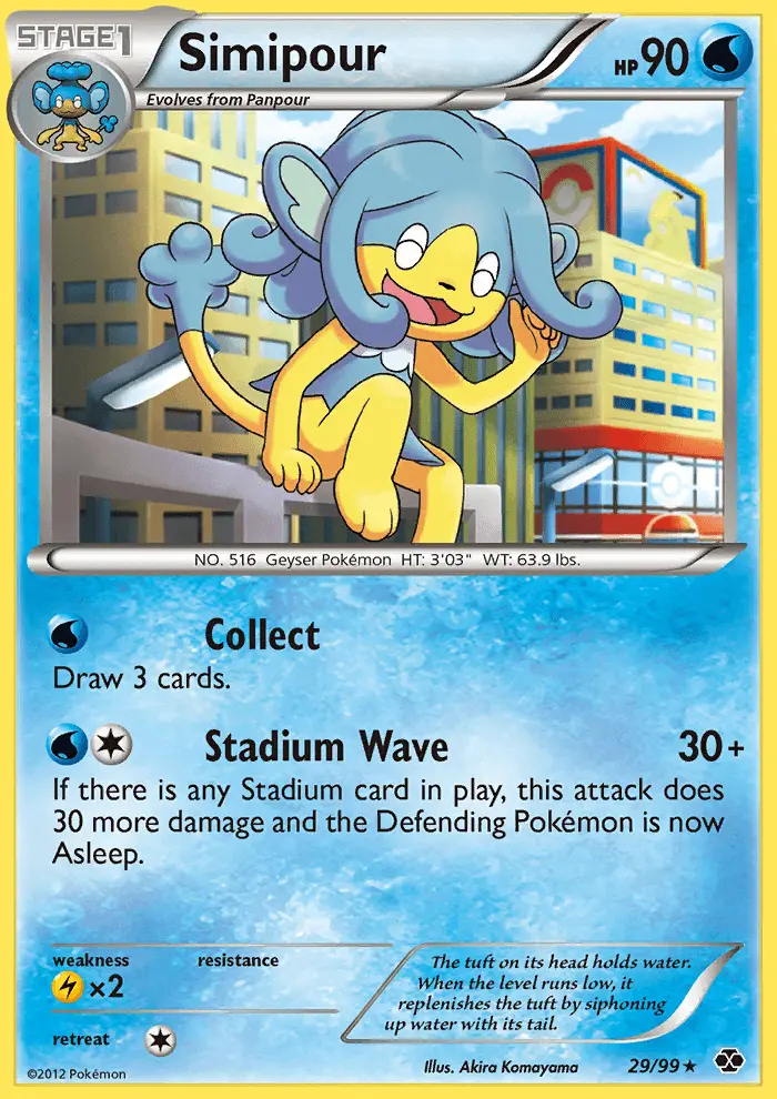 Image of the card Simipour
