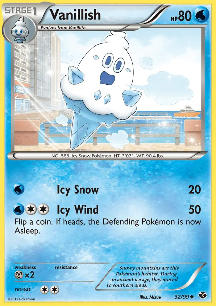 Image of the card Vanillish