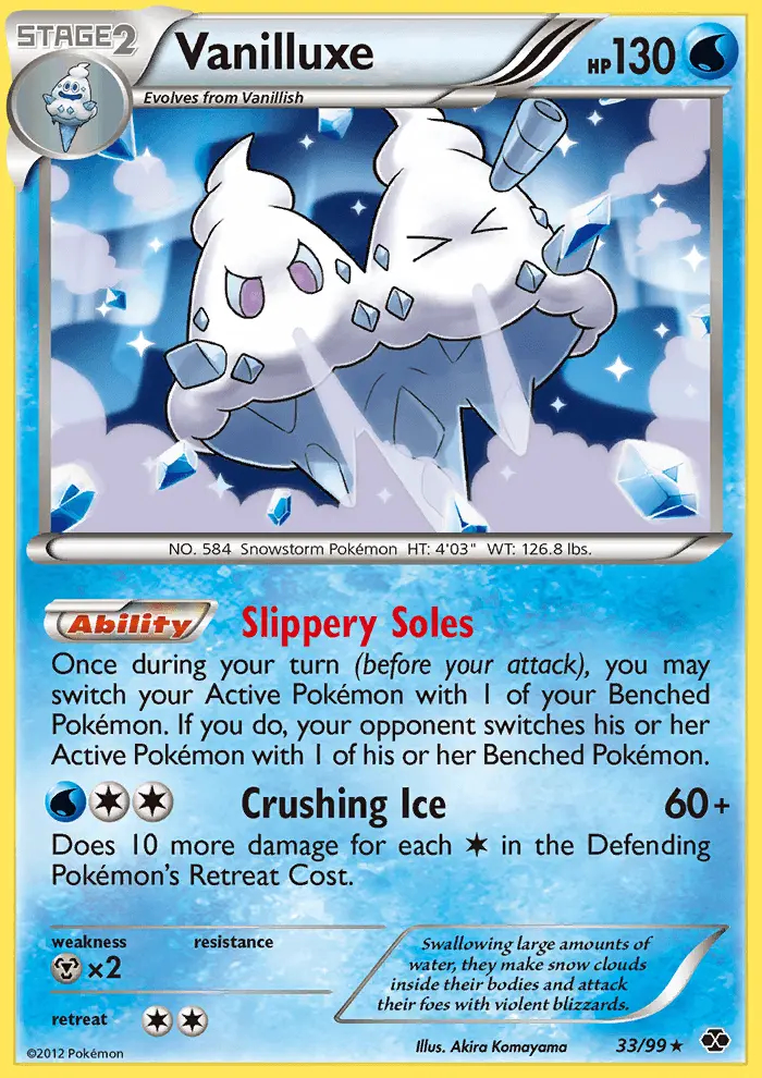 Image of the card Vanilluxe