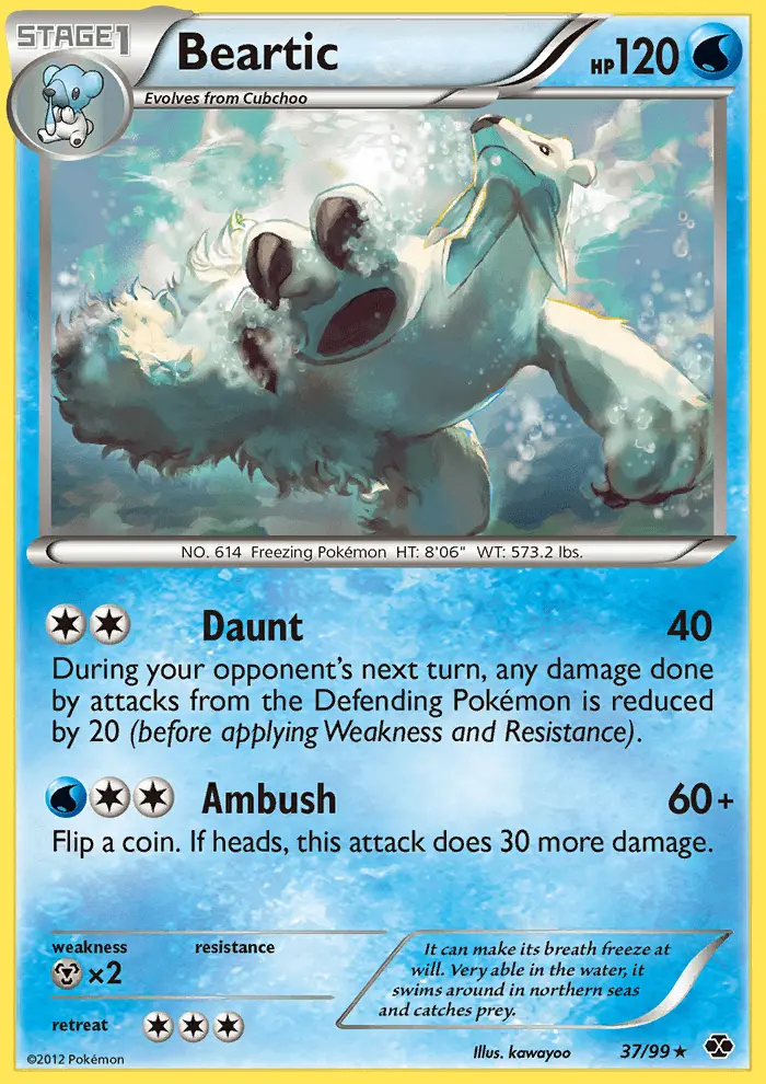 Image of the card Beartic
