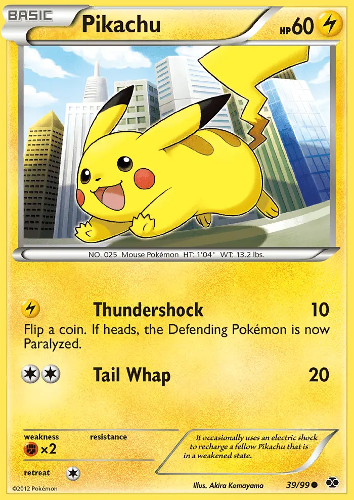 Image of the card Pikachu