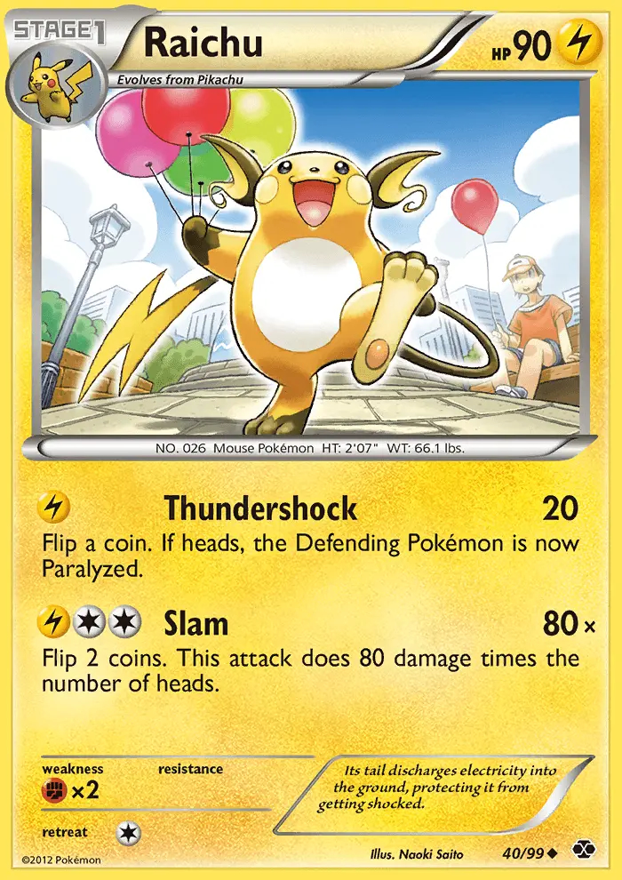 Image of the card Raichu