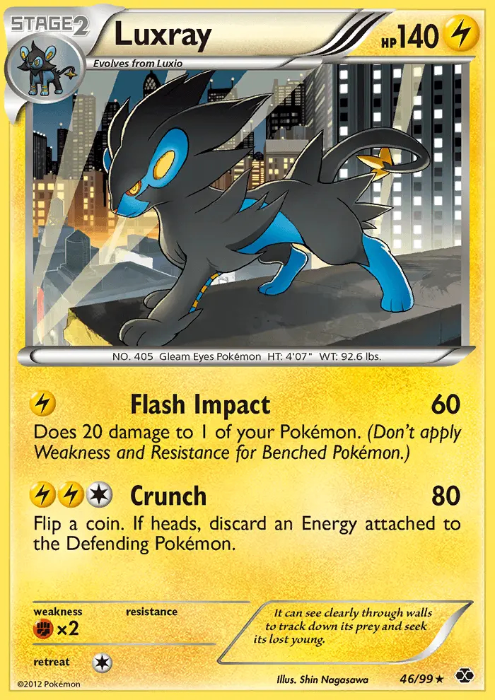 Image of the card Luxray