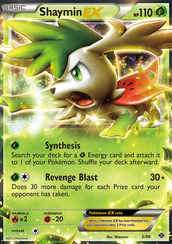 Image of the card Shaymin-EX