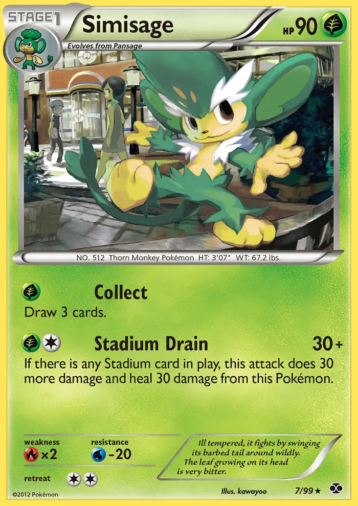 Image of the card Simisage