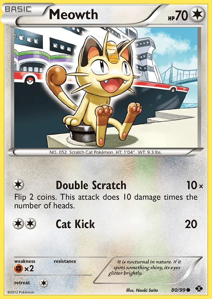 Image of the card Meowth