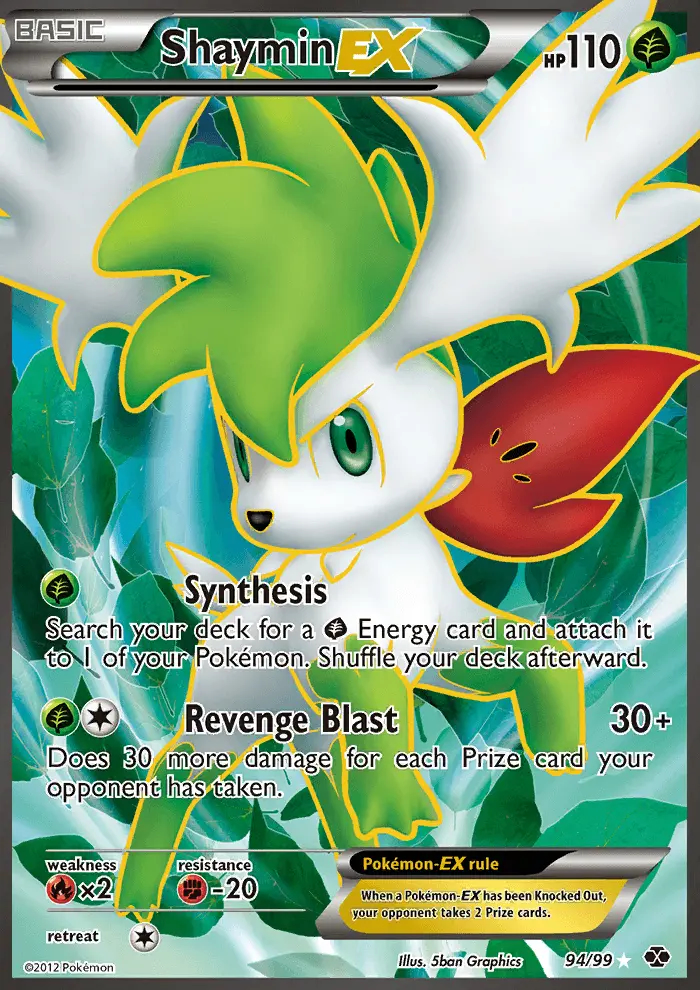 Image of the card Shaymin-EX