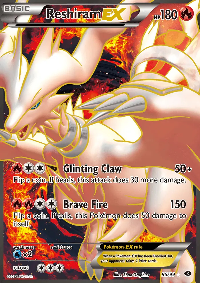 Image of the card Reshiram-EX