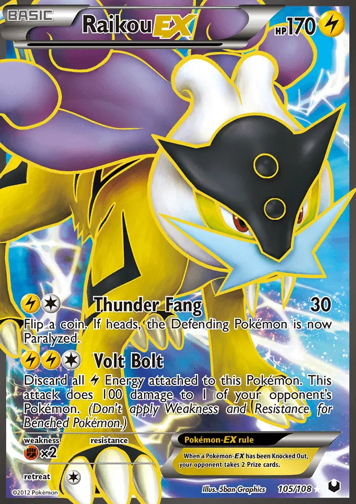 Image of the card Raikou-EX