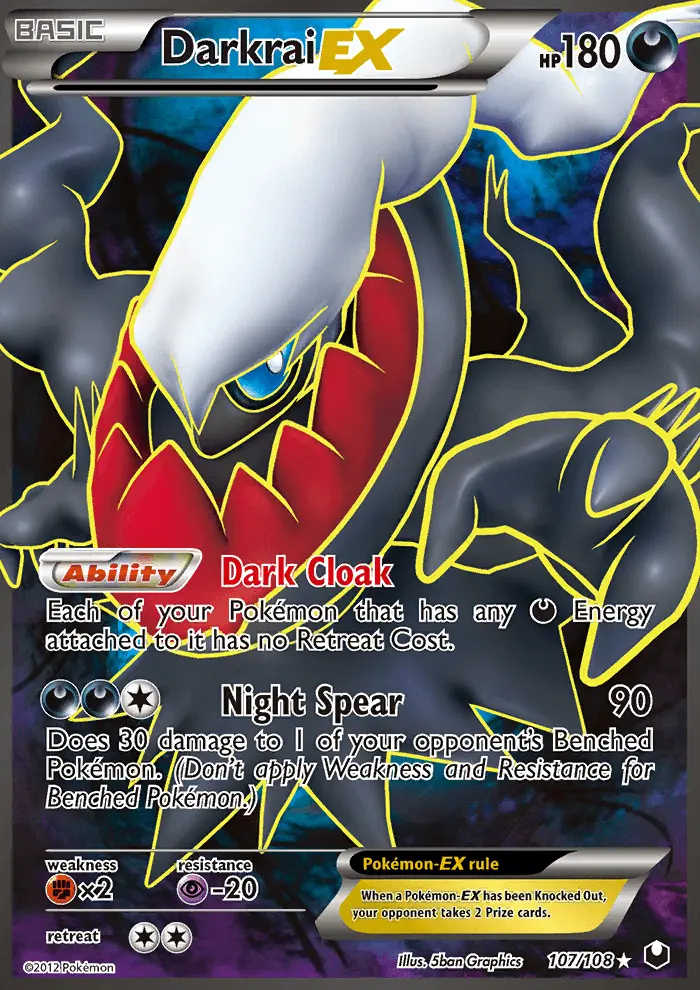 Image of the card Darkrai-EX