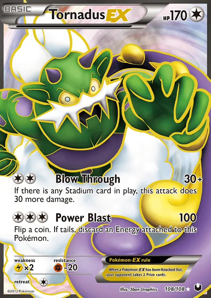 Image of the card Tornadus-EX