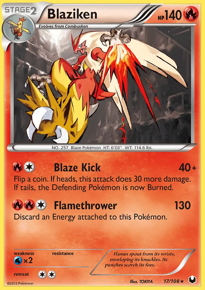 Image of the card Blaziken