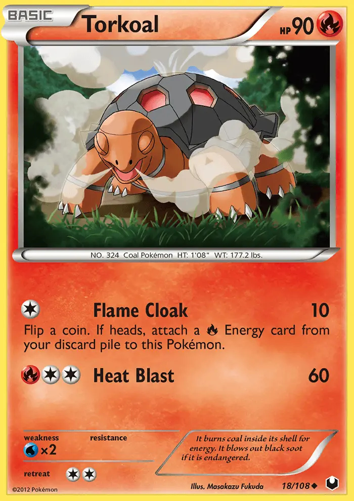 Image of the card Torkoal