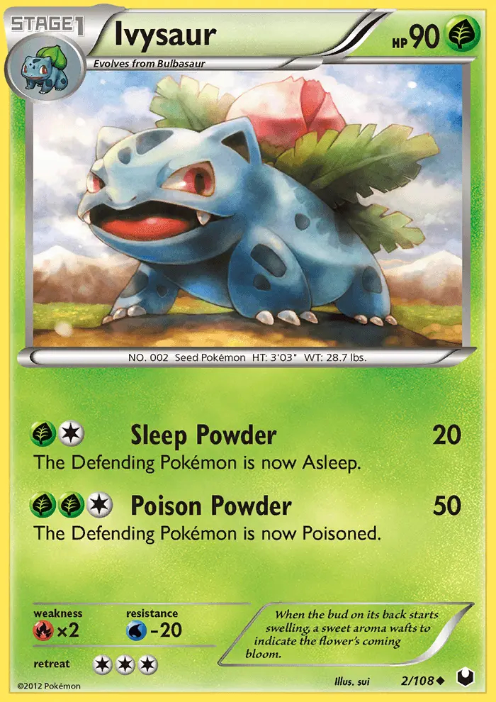 Image of the card Ivysaur