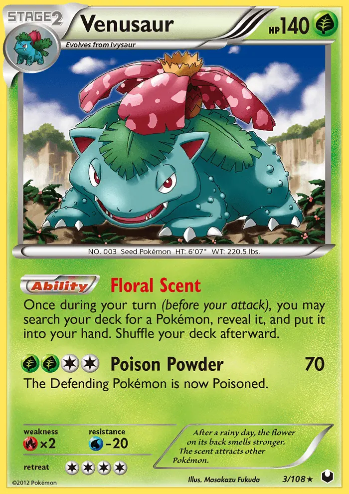 Image of the card Venusaur