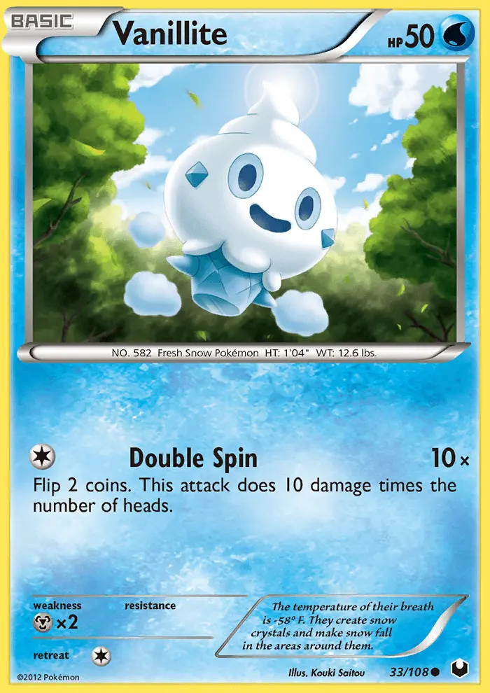Image of the card Vanillite