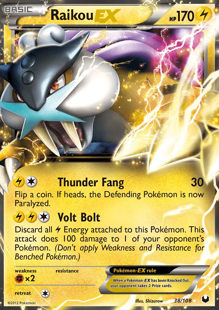 Image of the card Raikou-EX