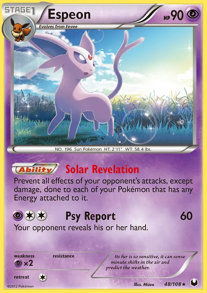 Image of the card Espeon