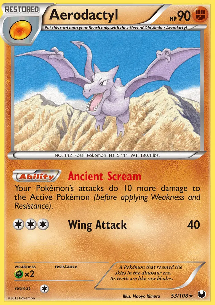 Image of the card Aerodactyl