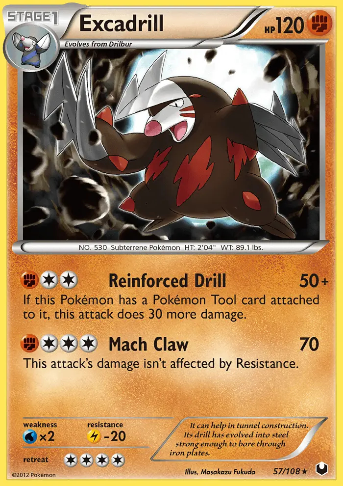 Image of the card Excadrill