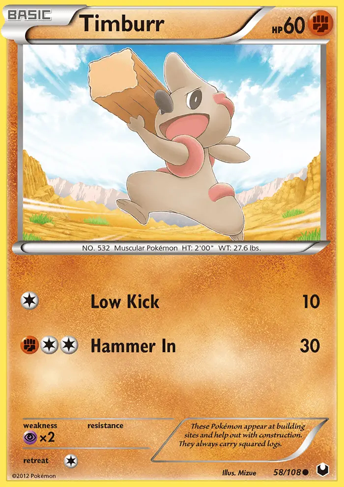 Image of the card Timburr