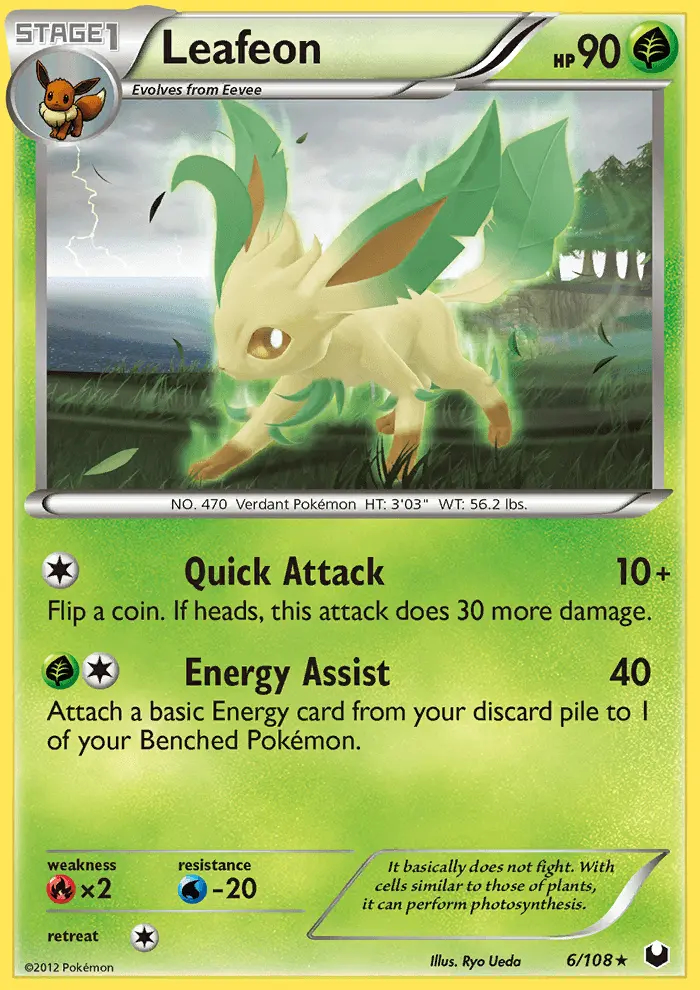 Image of the card Leafeon