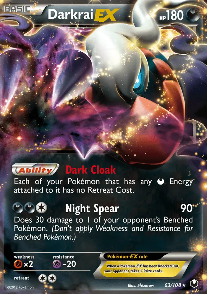 Image of the card Darkrai-EX