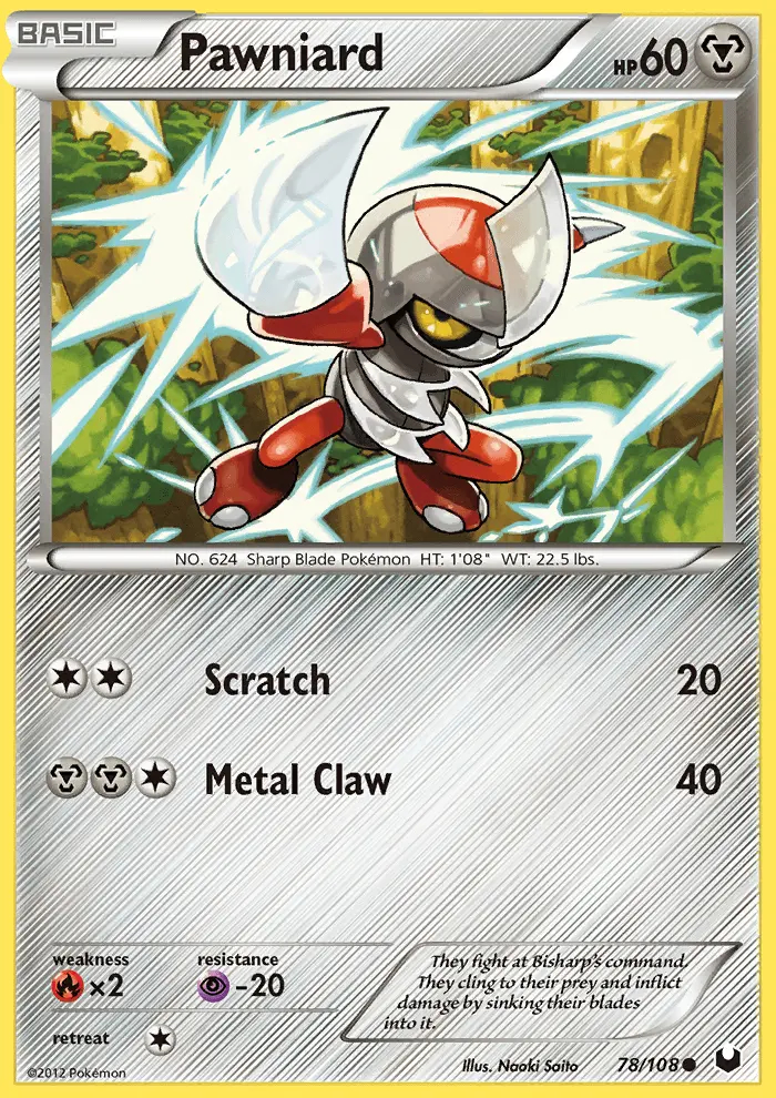 Image of the card Pawniard