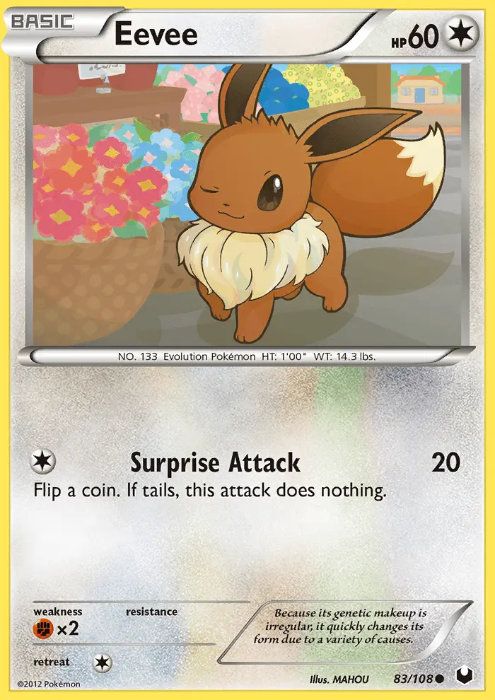 Image of the card Eevee