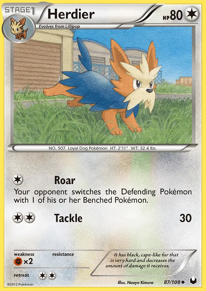 Image of the card Herdier