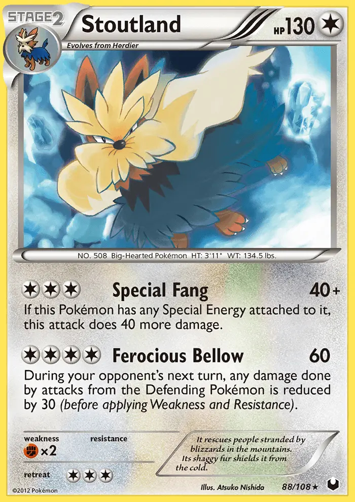 Image of the card Stoutland