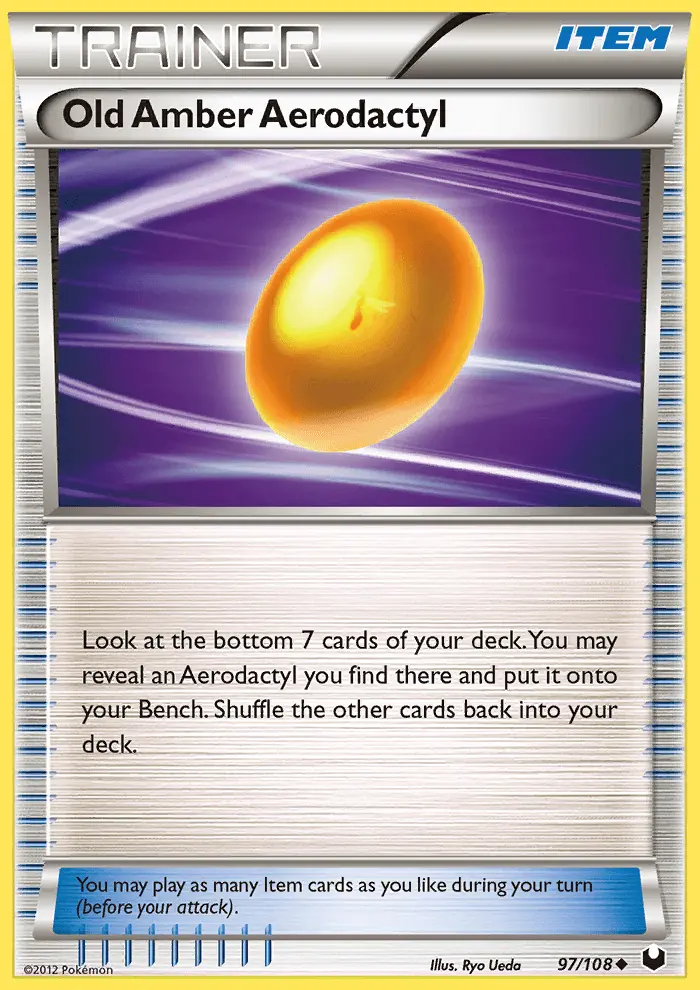 Image of the card Old Amber Aerodactyl
