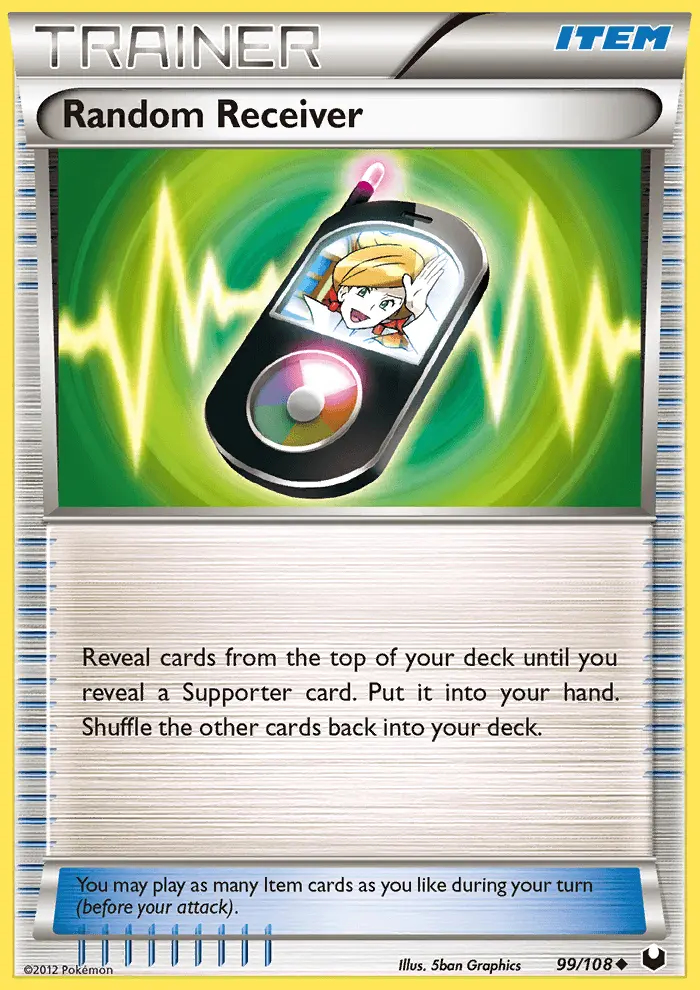 Image of the card Random Receiver